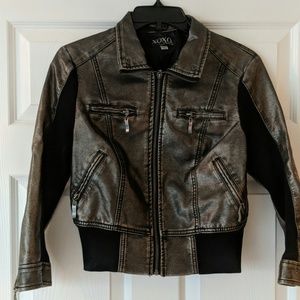 Leather jacket